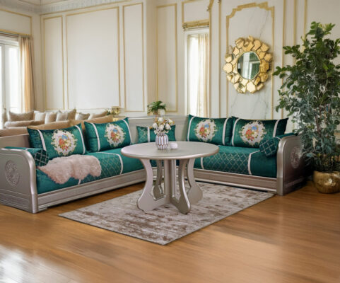 Salon oriental Le Pontet couleur beige avec détails élégants