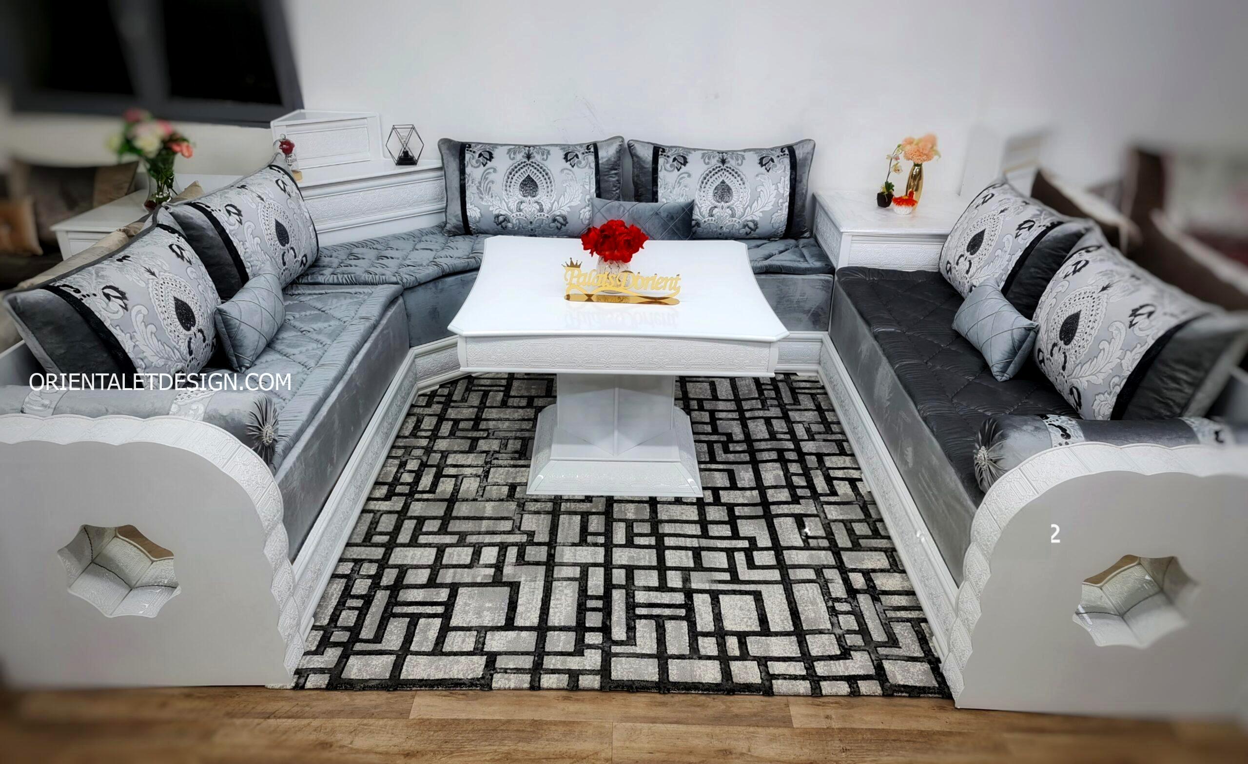 Salon marocain grand espace à Gap