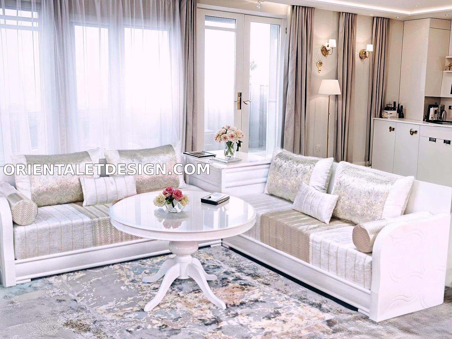Salon marocain design contemporain à Tarascon