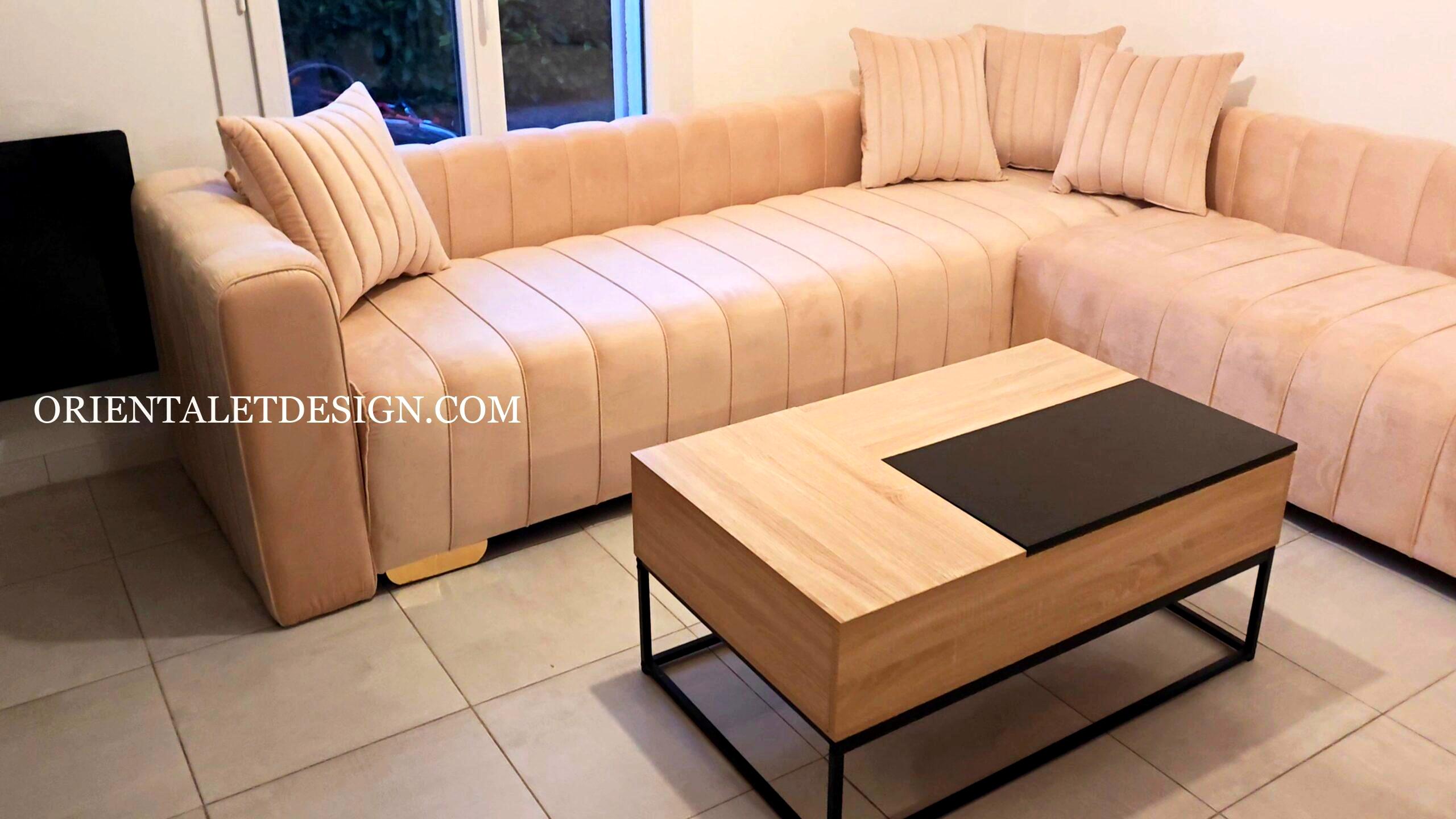 Salon marocain coussins assortis à Aubagne