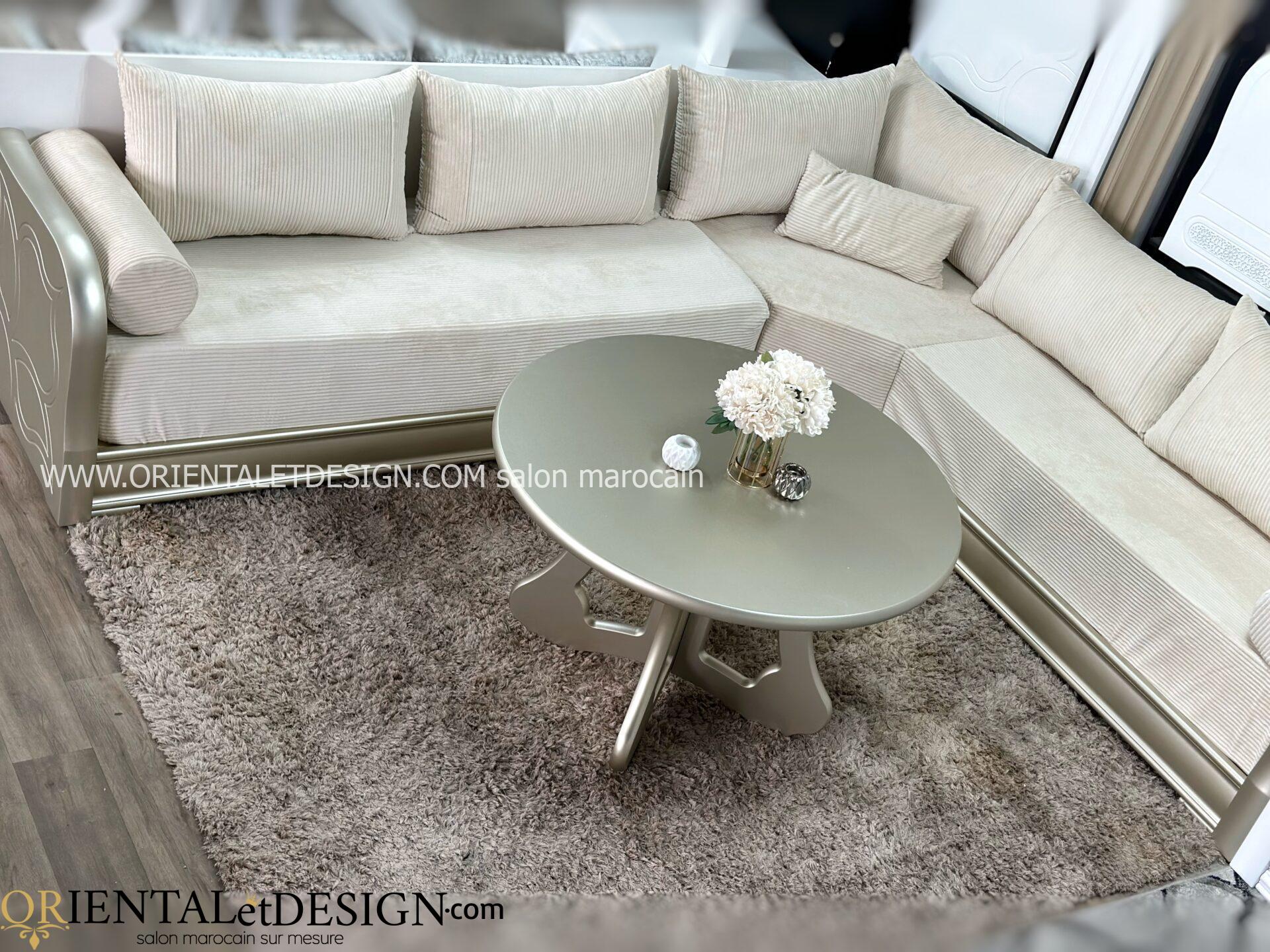 Design salon marocain moderne Lyon