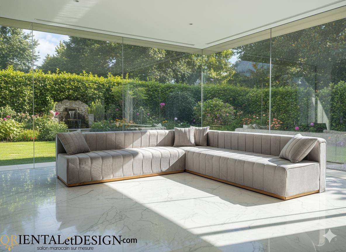 Jacquard texturé robuste pour housses sédari – projet à Bordeaux